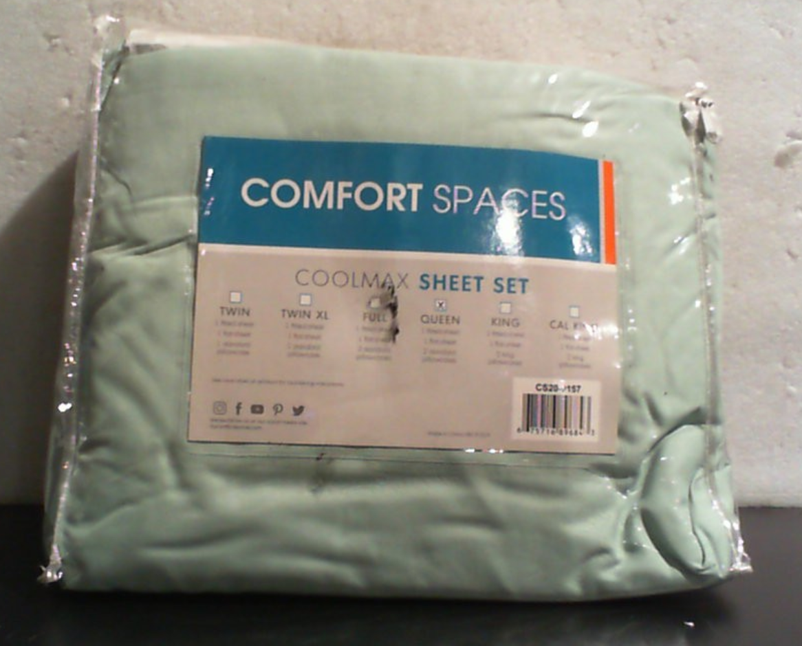 Comfort Spaces Coolmax - Juego de sábanas refrescantes que absorben