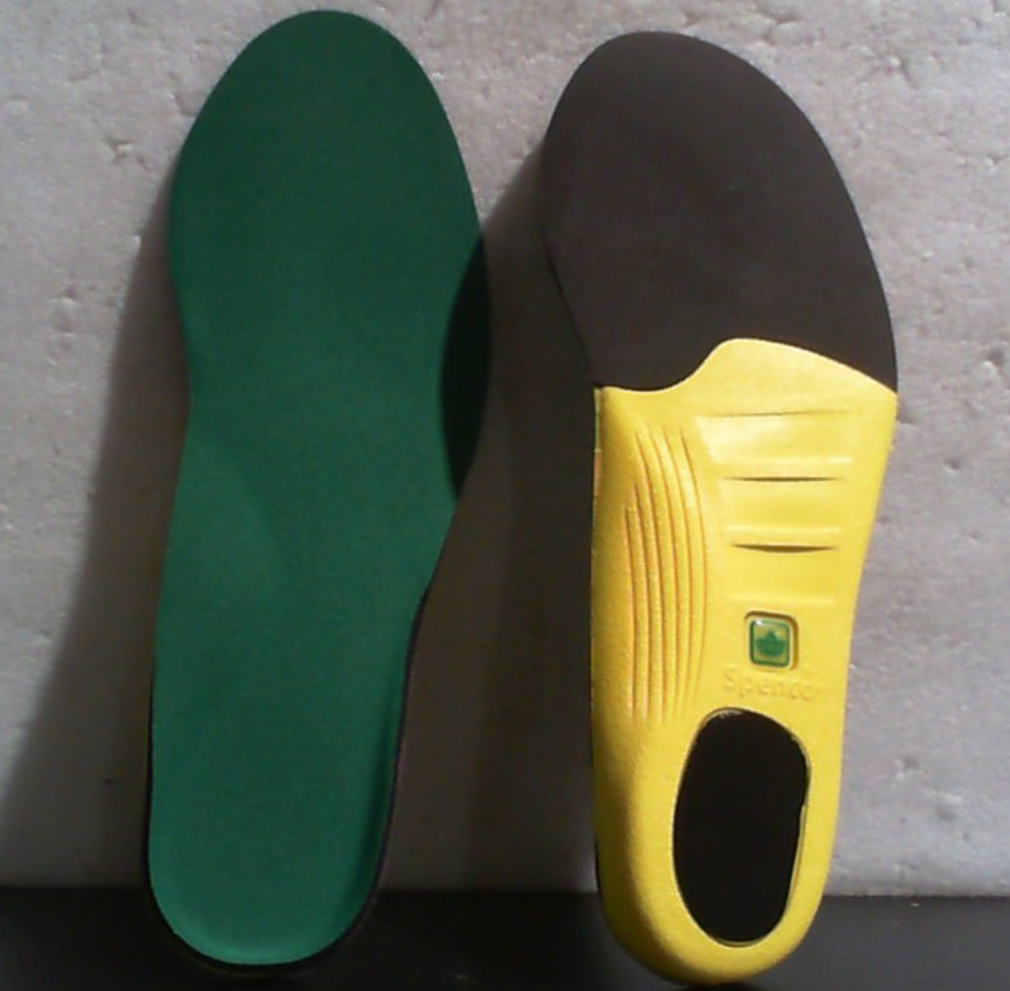 Plantillas Spenco Polysorb para zapatillas de entrenamiento cruzado