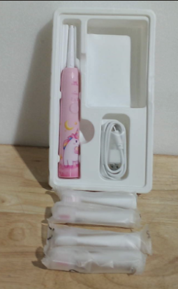 cepillo de dientes eléctrico sónico para niños de la marca Dada-Tech (Kids Electric Toothbrush) ( ARTICULO VIENE COMO SE MUESTRA EN LA IMAGEN 2 Y 3