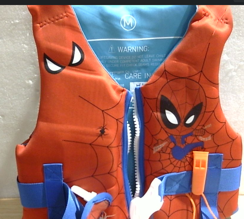 Chaleco de natación para niños pequeños con doble correa de seguridad ajustable para niños de 3 a 6 años .Chaqueta de natación para niños de 20-27 KG. Para piscina, natación y playa.