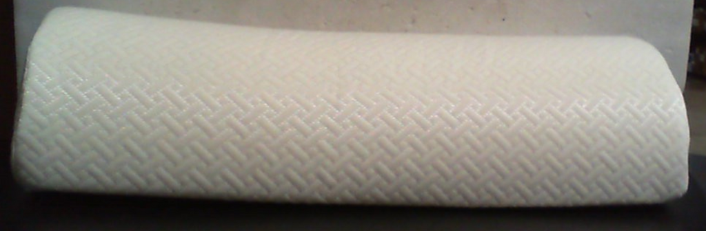5 STARS UNITED Almohada de rodilla para dormir de espalda, almohada de media luna para piernas