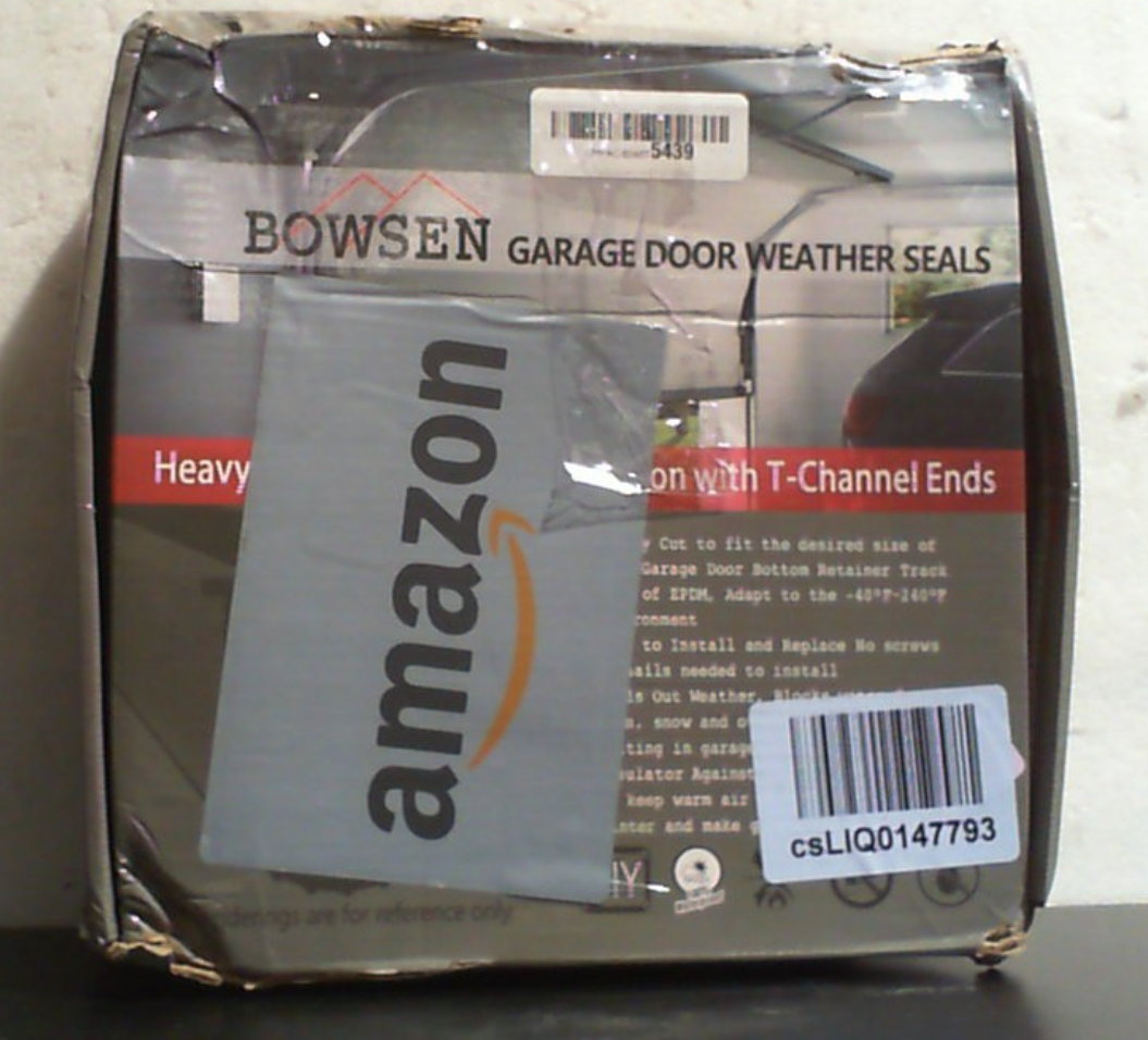 Boquilla de umbral impermeable para puerta de garaje BOWSEN