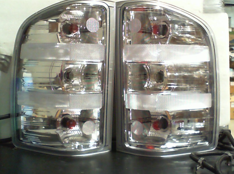 Luces traseras lámparas con bombillas para Chevy Silverado 1500 2500HD 3500HD 2007-2013 2014