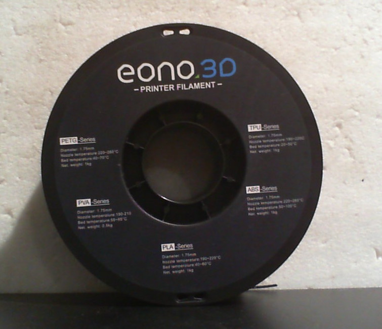Filamento EONO 3D para impresora 3D, carrete de 1 kg