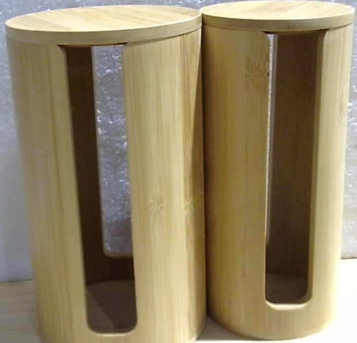 Organizador de tapa de tarro de bambú para tapas anchas y regulares