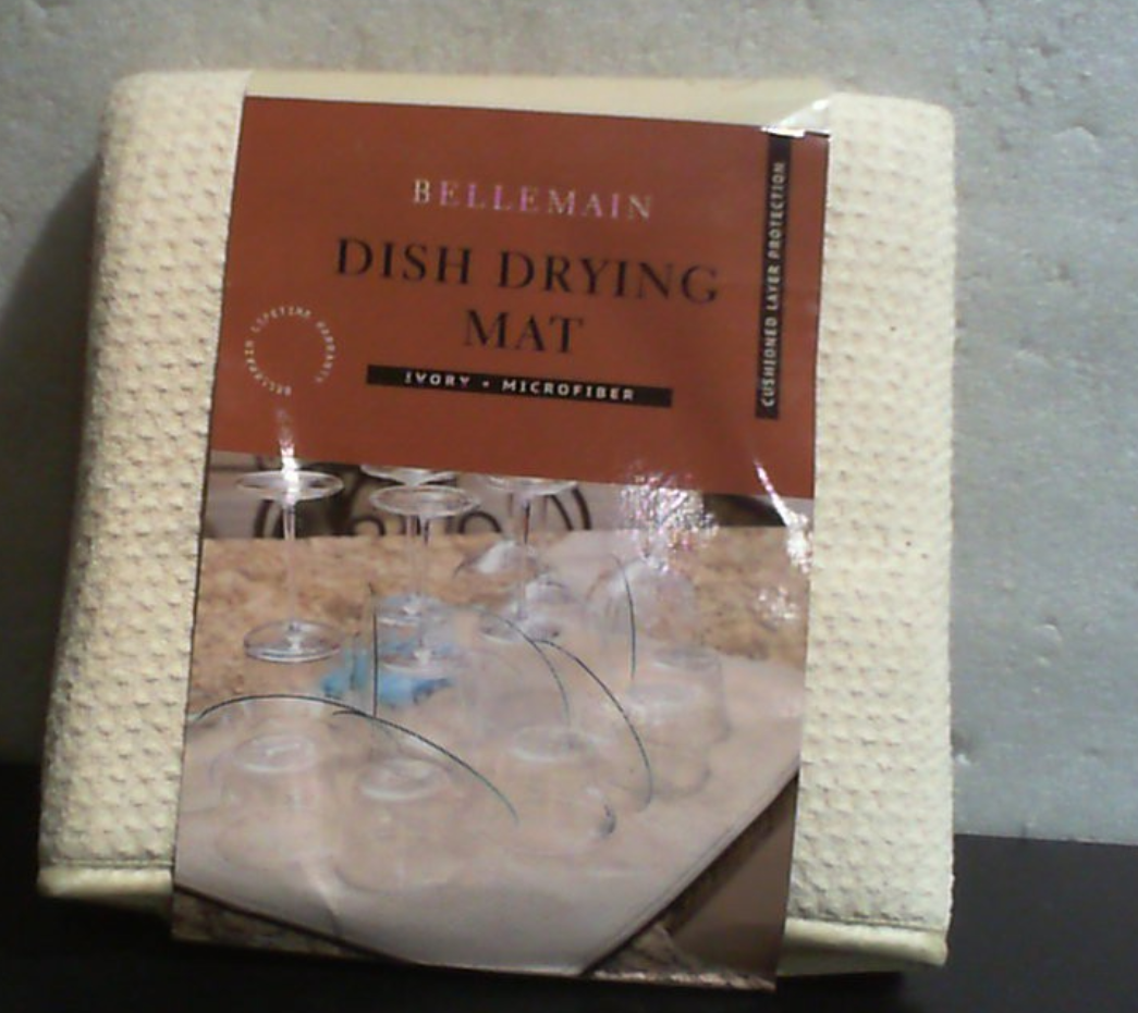 Bellemain - Tapete para secar platos, encimera de cocina mate, 17 x 24 pulgadas