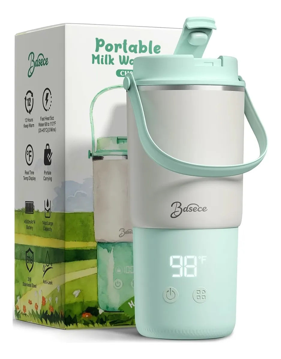 Calentador De Botellas Portátil 120w Recargable 18000mah