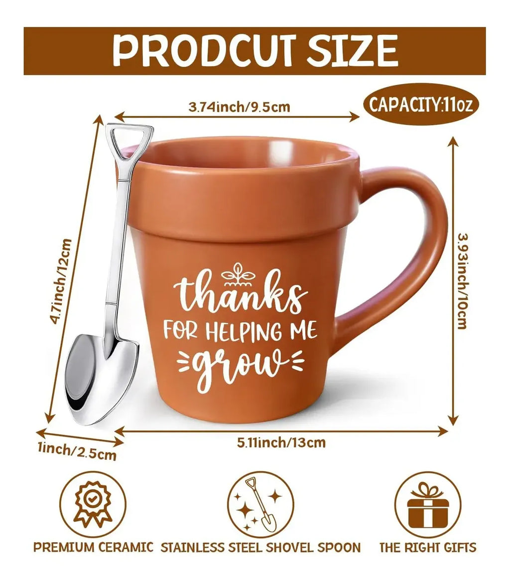 Taza Regalo Akaqchang: Gracias Por Ayudarme A Crecer