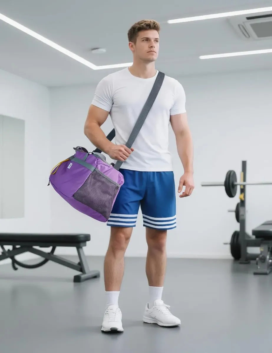Bolsa De Gimnasio Con Compartimento Para Zapatos