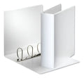 Carpeta 3 Argollas 4 Pulgadas Blanca Paquete Con 12 Piezas