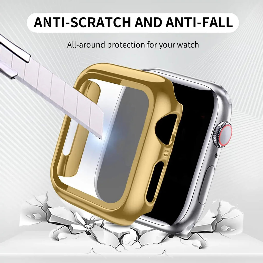 Banda y Caja de Acero Inoxidable REASDEN – Compatible con Apple Watch Ultra y Series 1–11, 38–49mm, Estilo Clásico Elegante