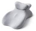 Almohada Ergonómica Cervical Gris – Usada, Tiene Manchas y Cortes | Sin Cojín para la Cabeza