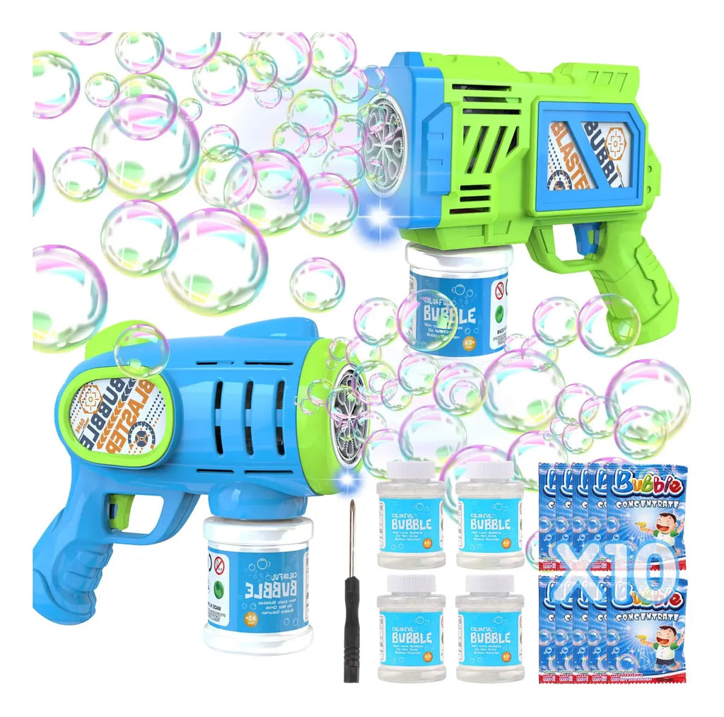 Wanna Magic Cyclone Bubble Blasster – Lanzador de Burbujas Ciclónico