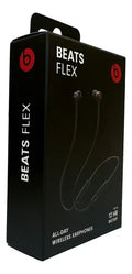 Auriculares Inalámbricos Beats Flex – Chip Apple W1, Bluetooth Clase 1, 12 Horas, Negro