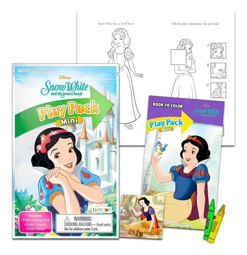 set de sorpresas para fiesta infantil de la Princesa Blancanieves 23 packs.