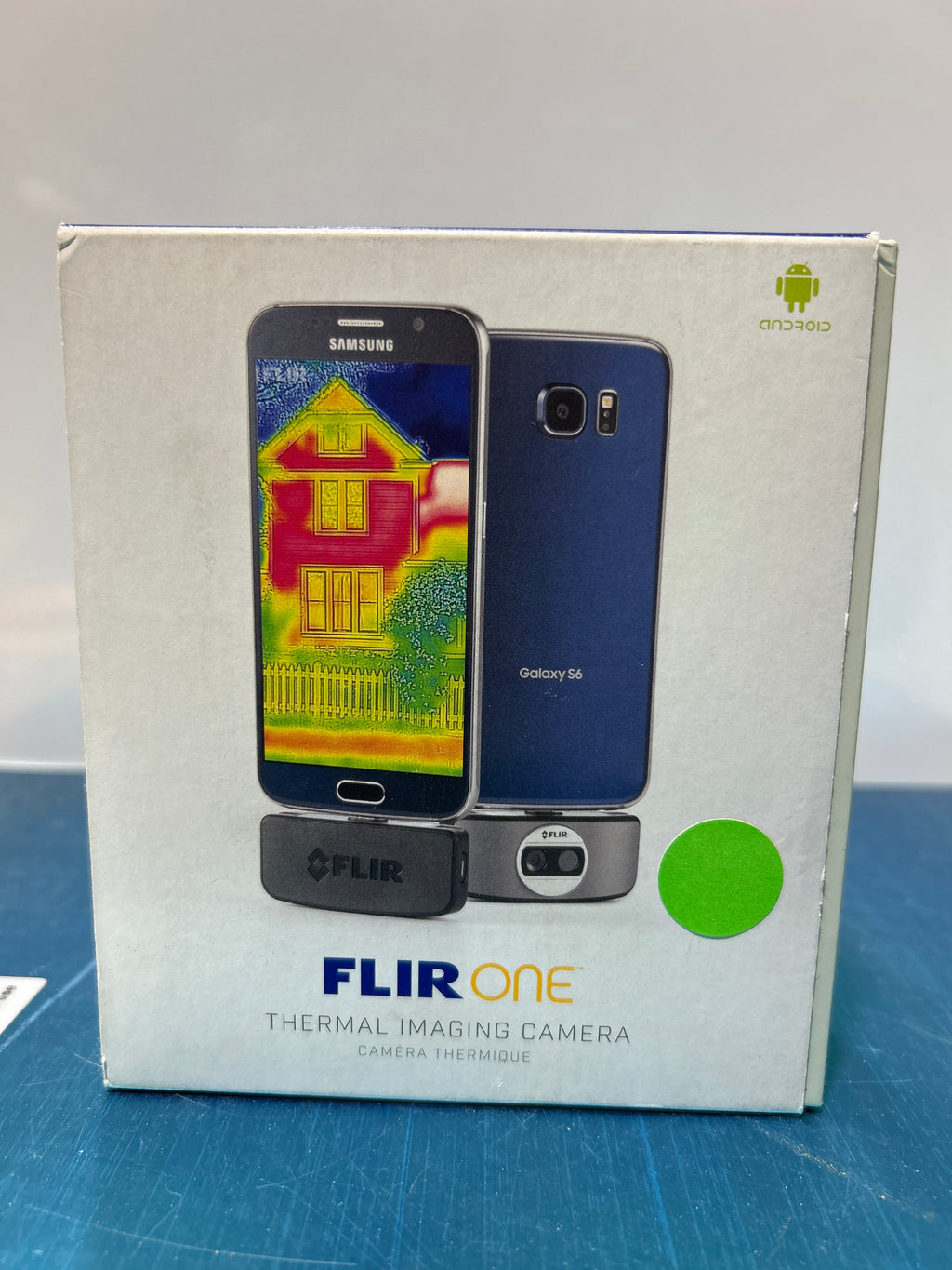 Flir One - Cámara termográfica para smartphones Android (USB-C), súper resolución de 240 x 180 (IR nativo de 80 x 60) 