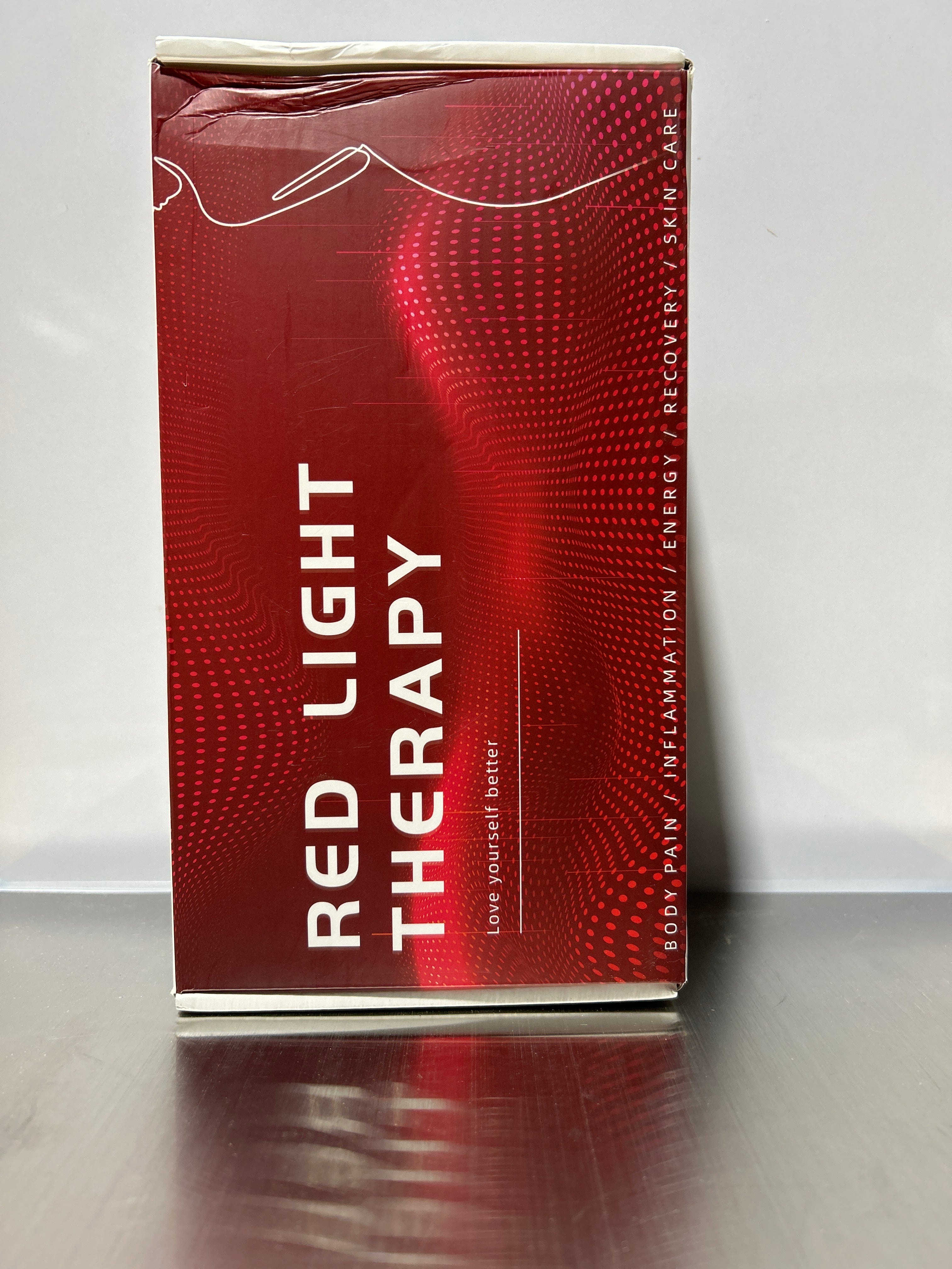 Almohadilla de terapia de luz roja infrarroja para dolor corporal, terapia profunda NIR para espalda, rodillas, manos y pies, portátil, 660 nm, 850 nm, cinturón de terapia de luz con calefacción para el hogar, regalo para mujeres y hombres. 