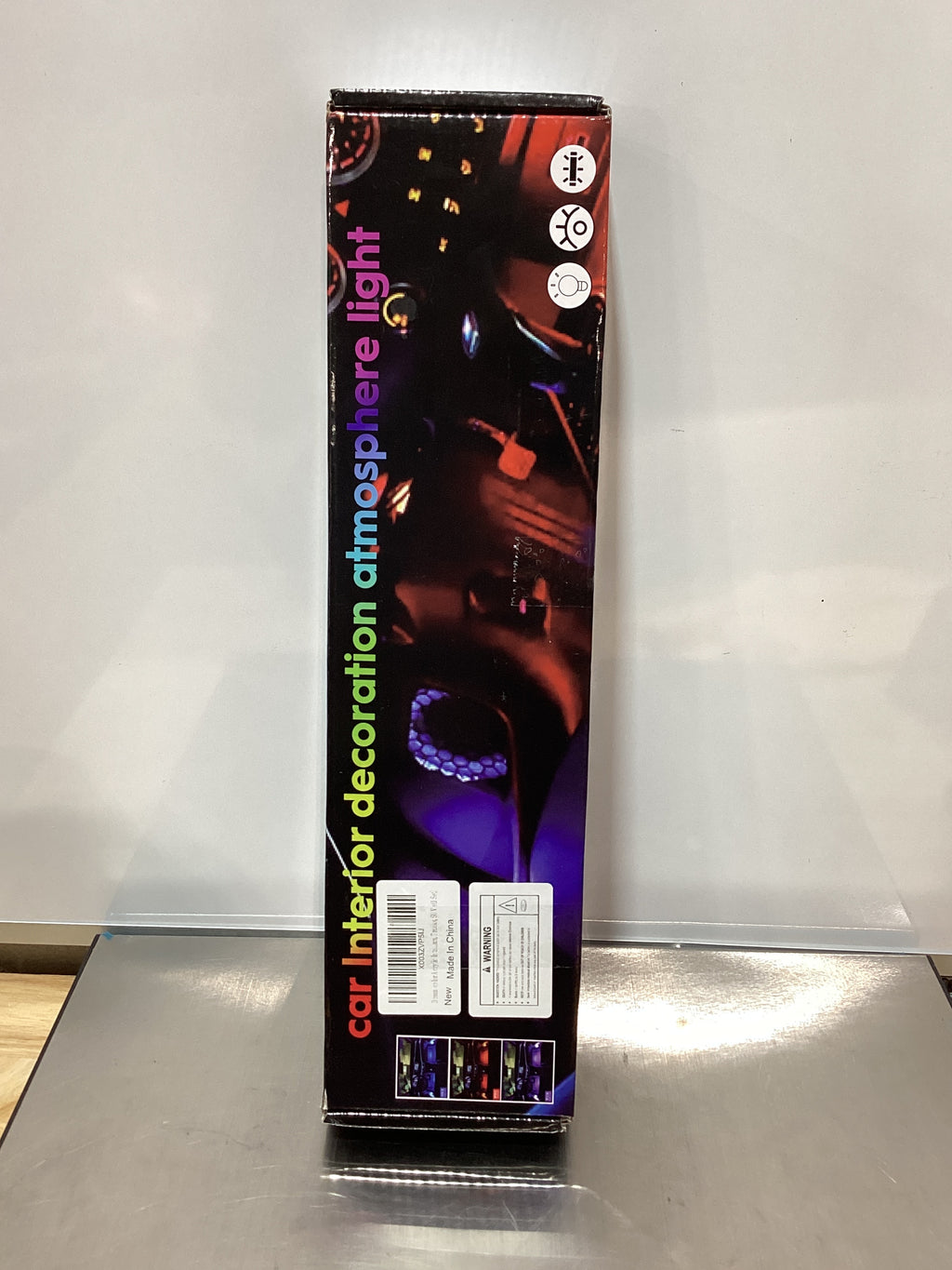 Car Led Light Interior, RGB Dreamcolor Inside Light Music Sync, Under Dash Footwell Automotive Strip Light, 12V Acrylic Strip Light for Vehicle, Truck,Jeep, SUV with Car Charger(1set)