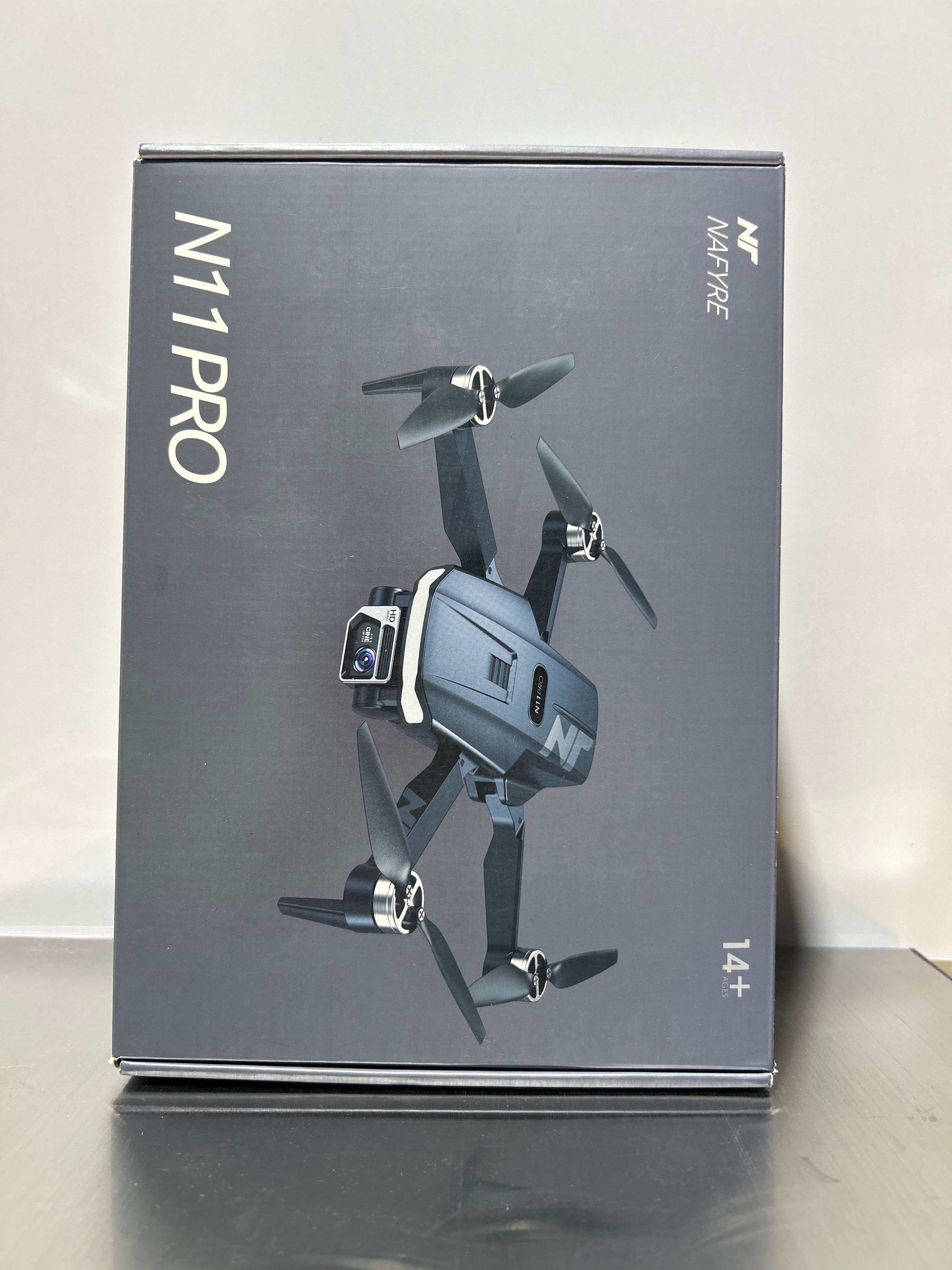 Drone N11 PRO con Camara 4K UHD - Motor sin Escobillas, 90 Min de Vuelo, GPS, Retorno Automatico, FPV 5G, 3 Baterias