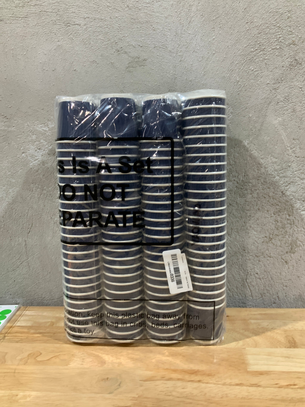 Vasos Desechables de Papel Corrugado 4 oz – 200 unidades | Resistentes al Calor | Azul
