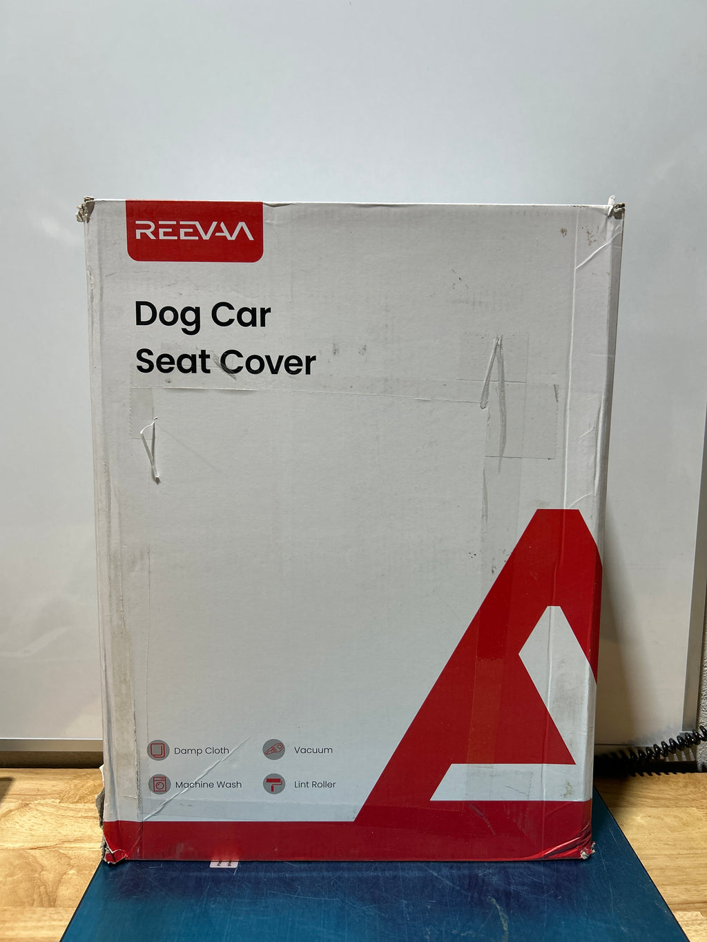 REEVAA - Funda para asiento trasero de coche para perro, hamaca rígida, extensor de cama para 2-4 perros grandes/medianos, protector de asiento impermeable, universal, talla L, para SUV, camioneta mediana, color negro y naranja 