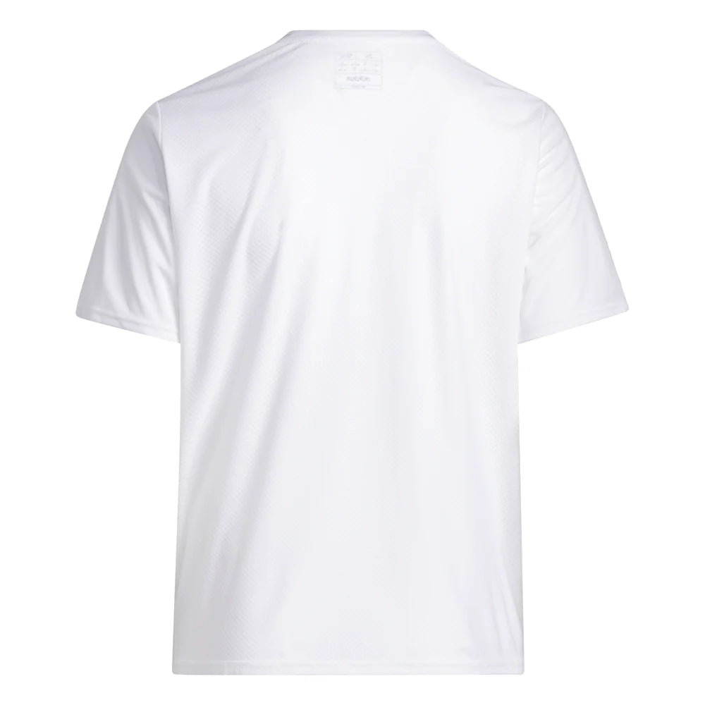 adidas Tiro 23 League – Camiseta de Fútbol Manga Corta Cuello en V para Mujer Talla 1X Color Blanco/Negro