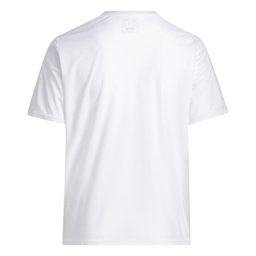 adidas Tiro 23 League – Camiseta de Fútbol Manga Corta Cuello en V para Mujer Talla 1X Color Blanco/Negro