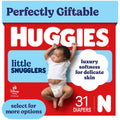Huggies Little Snugglers , Pañales para Bebé sin Fragancia Talla Recién Nacido, 31 Unidades