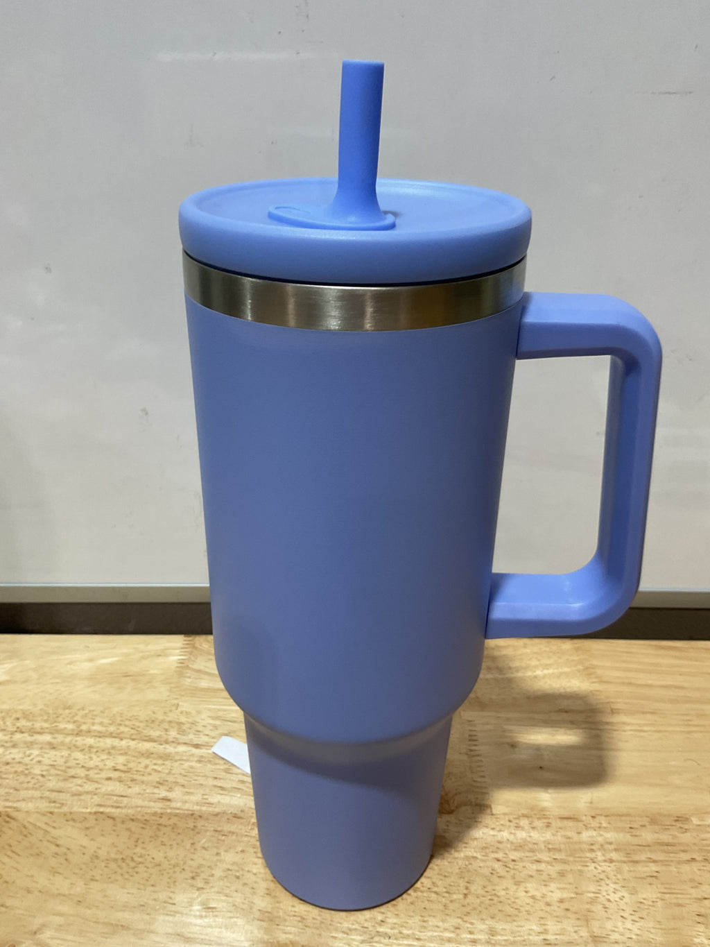 Vaso Térmico 40 oz con Asa y Pajita | Acero Inoxidable Doble Pared