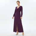 Vestido Maxi con Nudo Frontal — Elegancia y Comodidad en Talla 2XL