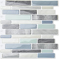 Art3d Azulejos Adhesivos para Cocina y Baño x10 Hojas — Diseño Jade, 30x30 cm, Sin Pegamento Extra