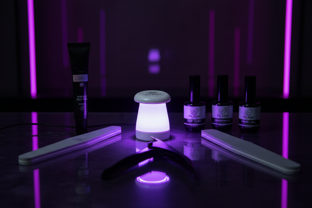 Kit Completo de Uñas Postizas YILAMO – Nail Tips All-in-One Set