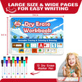 Cuaderno de Actividades Borrable Dry Erase Workbook – 52 Actividades Educativas