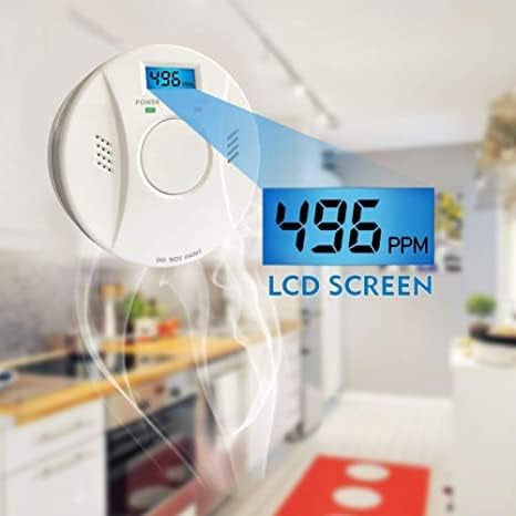 Detector de Humo con Indicador LED – Paquete de 5 Unidades