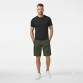 227) Shorts Cargo Camuflaje Verde Militar para Hombre – Talla 36