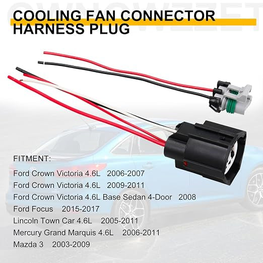 Módulo de Relé de Control de Ventilador de Refrigeración 902-209 – Ford Crown Victoria, Focus, Lincoln Town Car, Mercury Grand Marquis