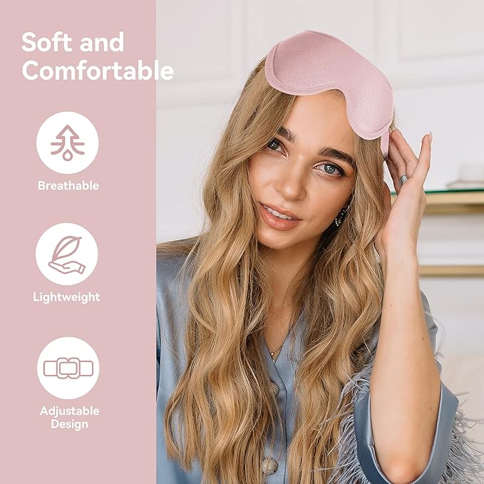 Sleep Eye Antifaz 3D para Dormir – Máscara de Ojos Cómoda para Hombres y Mujeres