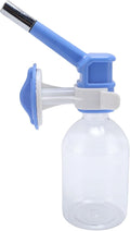 Botella Colgante para Mascotas | Alimentación Automática Gran Capacidad | Azul