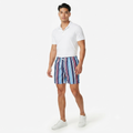 261) Short de Baño Hombre Rayas Multicolor – Nautica Estilo Náutico | Talla XL