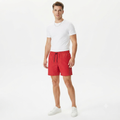 262) Short de Baño Hombre Rojo Nautica – Logo Vertical Secado Rápido | Talla XXL