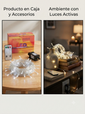 Set de Luces LED Decorativas con Control Remoto – Ambiente Perfecto para Cualquier Espacio