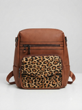 Mochila Casual con Animal Print – Estilo Versátil para el Día a Día