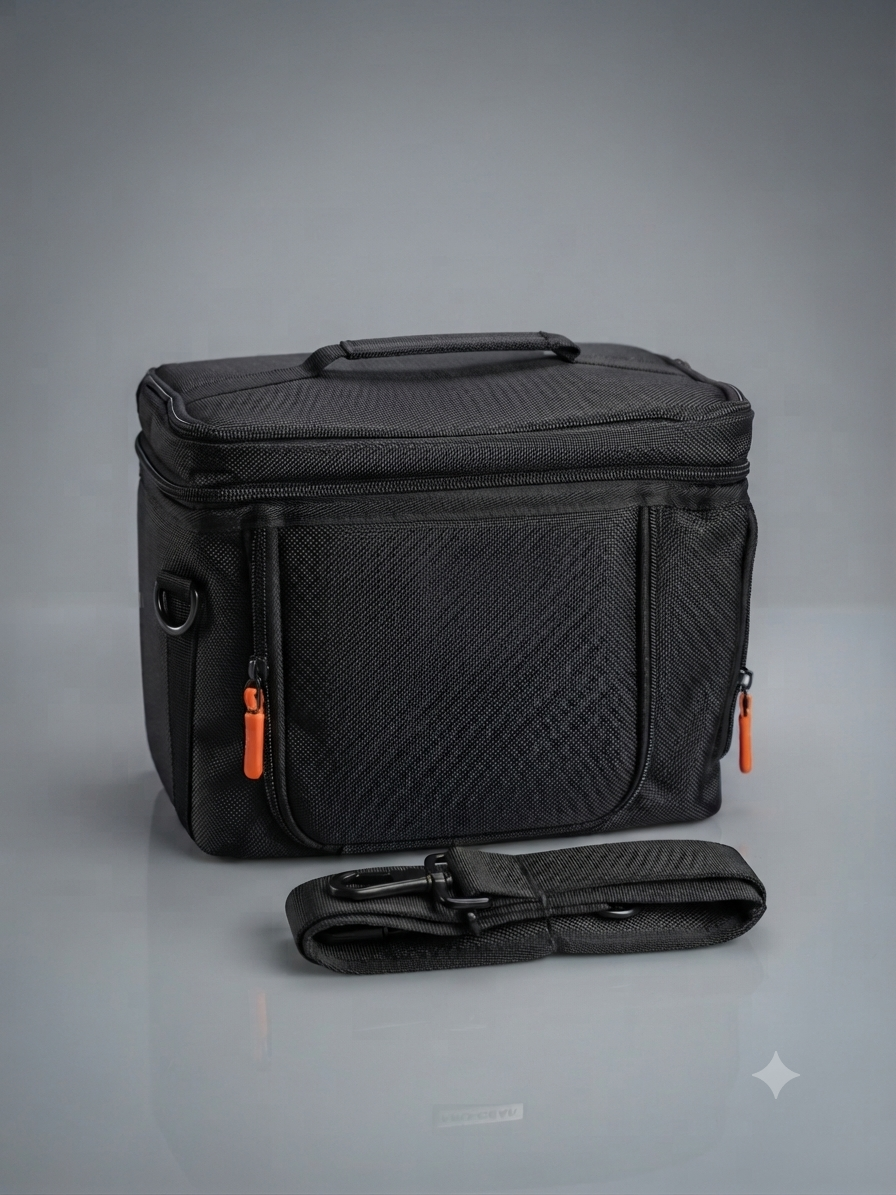 Estuche de Protección Multipropósito Negro – Resistente y Versátil