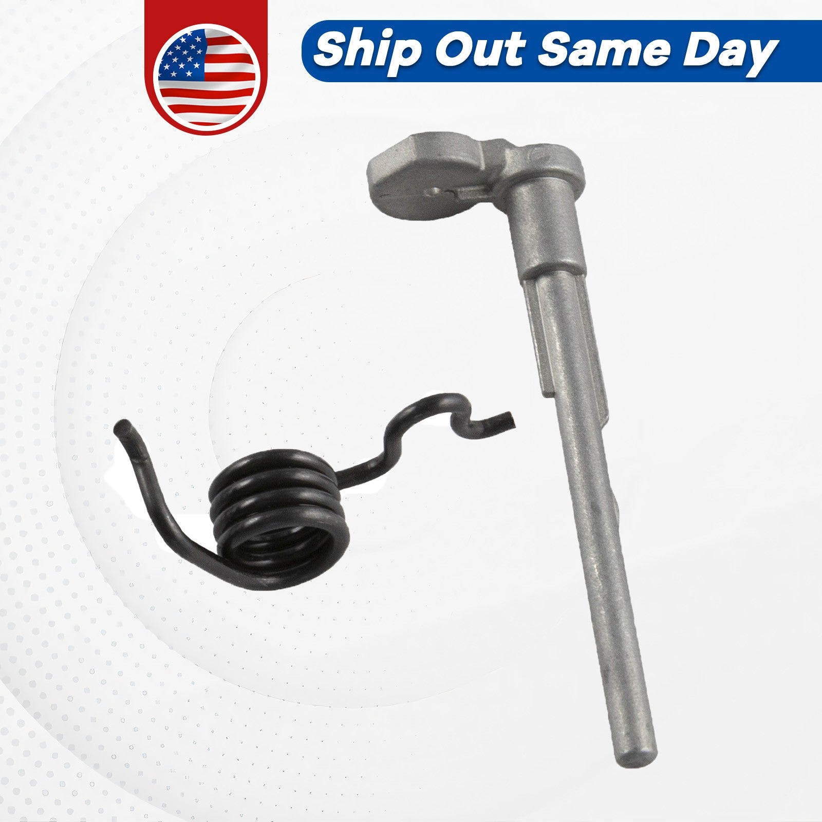 Pin y Resorte de Bisagra para Tapa de Tanque de Combustible Metal | Compatible con 2019
