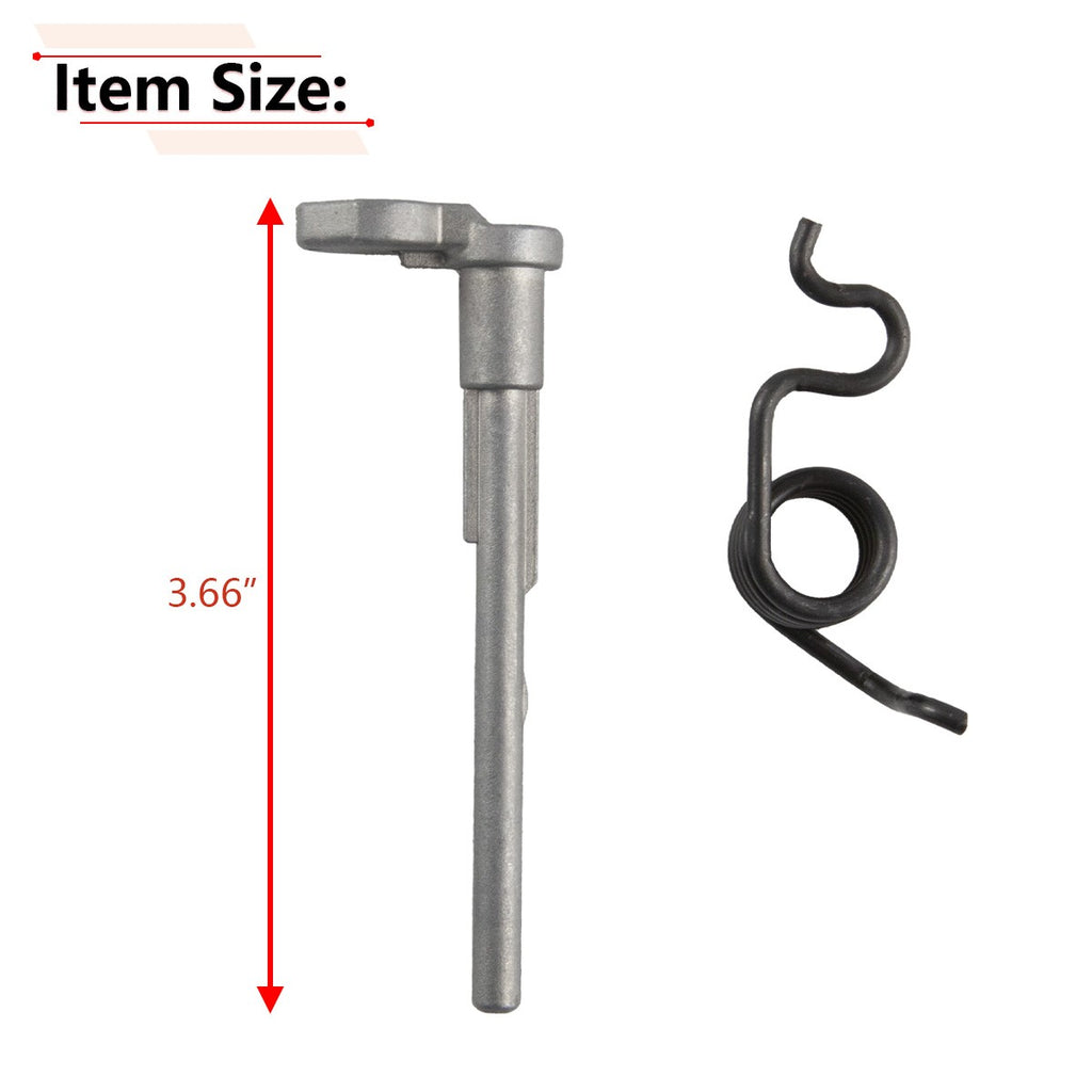 Pin y Resorte de Bisagra para Tapa de Tanque de Combustible Metal | Compatible con 2019