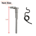 Pin y Resorte de Bisagra para Tapa de Tanque de Combustible Metal | Compatible con 2019