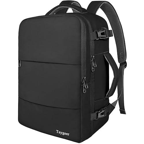 Taygeer Mochila para Laptop 15.6" para Hombre – Mochila de Viaje Aprobada para Aviones