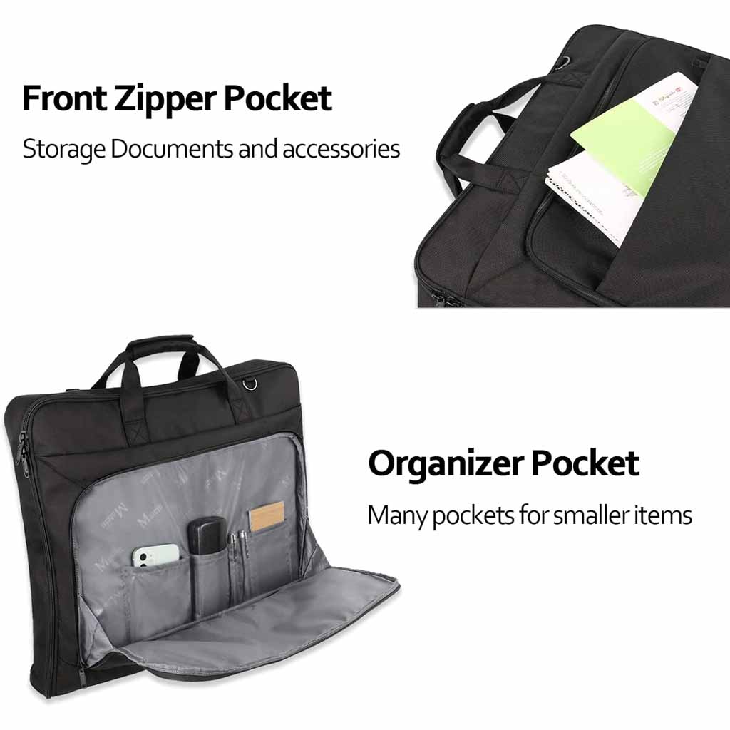 Maletín MATEIN para Laptop – Bolso de Negocios Resistente al Agua con Puerto USB