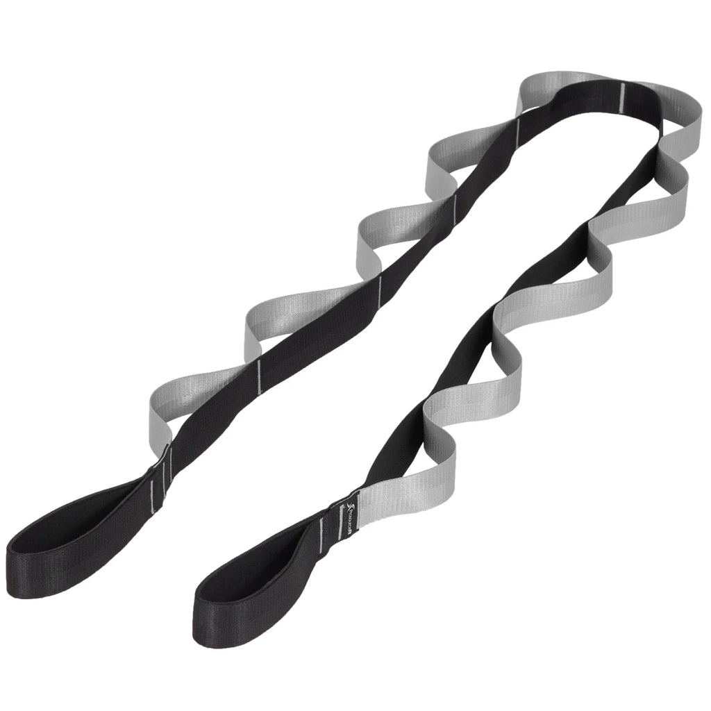 Correa de Estiramiento con Múltiples Lazos | Multi Loop Stretch Strap para Yoga y Ejercicio