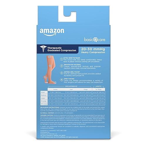 Medias de Compresión 20-30 mmHg Sin Dedos Talla M – Unisex | Grado Médico